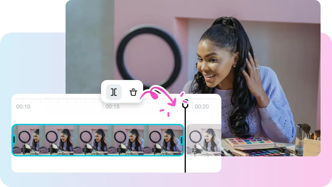 Pippit Video Editor: Autofocus & Background Remover